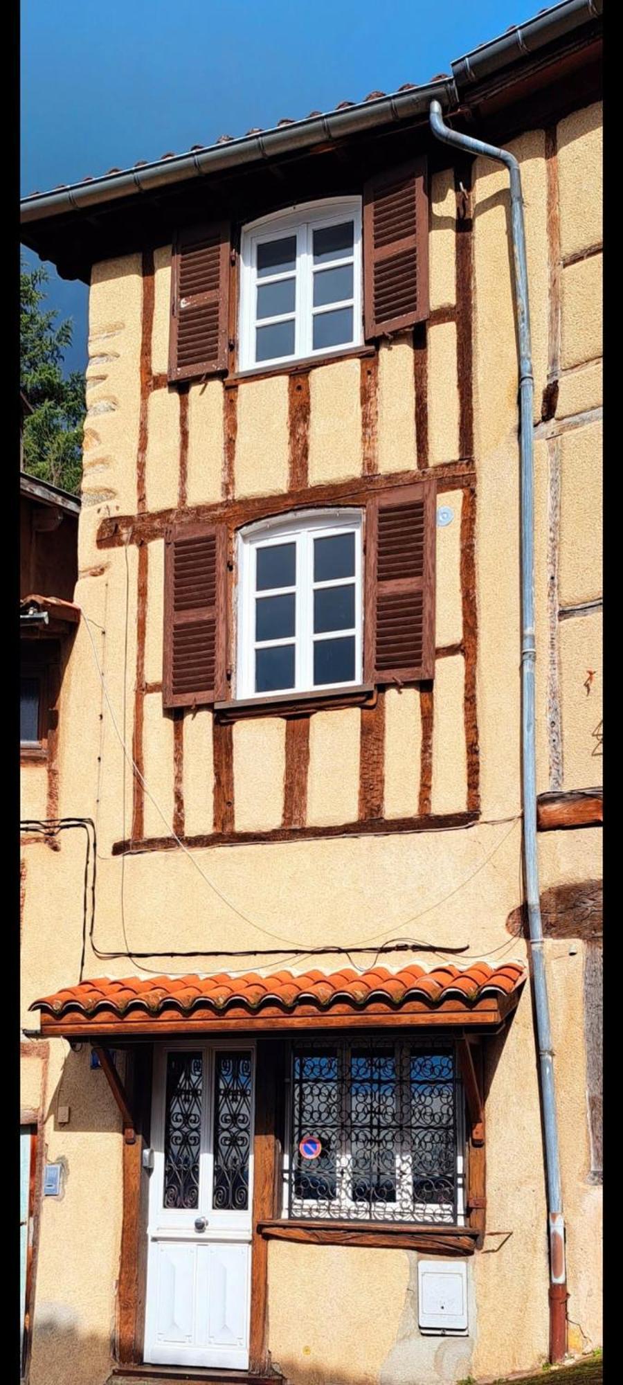 Charmant Duplex A Thiers, Vue Sur La Chaine Des Puys エクステリア 写真